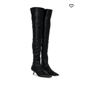 Anine Bing - Chic Black Thigh-High Boots